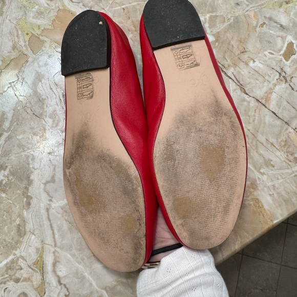 J.Crew Red Ballet Flats, Size 6.5 - Picture 2 of 4